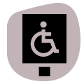 Parking aménagé (PMR)